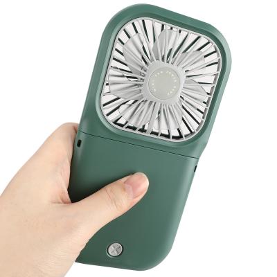 China Portable Handheld Sports Fans Hand Free Mini USB Rechargeable Desktop Small Fan for sale