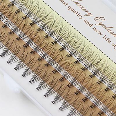 China Long Natural Thick Criss Cross HOTSELLING! ! ! Self Grafting Loop 0.07 10D 20D C D 0.10 mm 8-14 mm Heated Group Eyelash Volume Bond Fans Group Lashes In Stock for sale