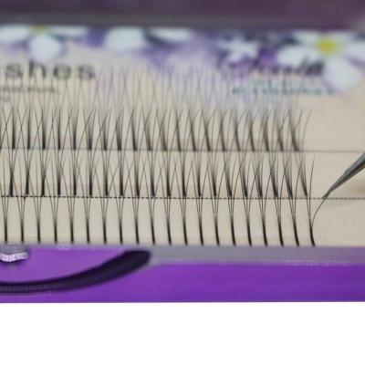 China Delicate Wholesale Custom Premade Handmade Russian Volume Loose Packing Fans Eyelash Extensions for sale