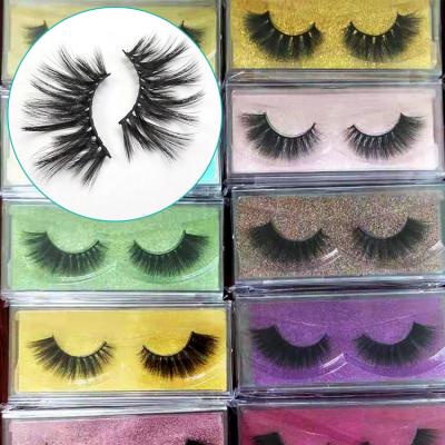 China 3d Fiber Lashes Create Your Own Brand Faux Mink Eyelashes Hand Made Black 3d Natural Silk Synthetic Long Lashes for sale