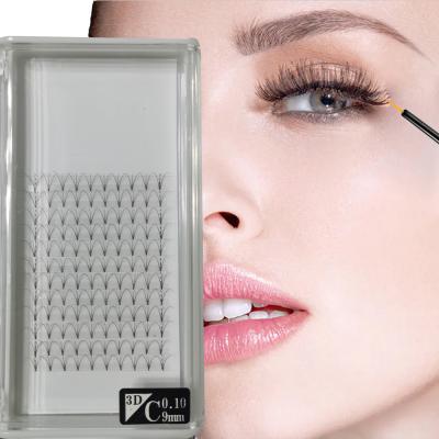 China Group Natural Soft High Quality Eyelashes Flare 4d Eyelash Individual Lashes for sale