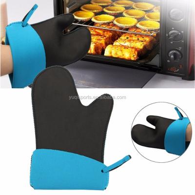 China Printed Neoprene Heat Resistant Microwave Oven Pot Holder for sale