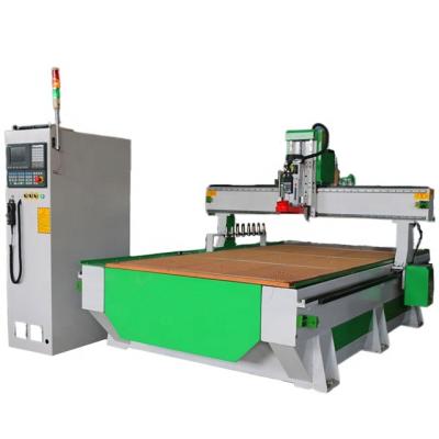 China Acrylic PVC Wood Engraving Cutting Cheapest Price ATC 3 Axis 4 Axis Woodworking Center CNC Router Machine For Furniture Cabinet Making 1325 for sale