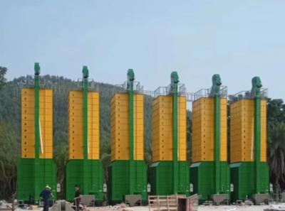 China Large Capacity Corn And Soybean Mix Flow Drying Machine With No Auger for sale