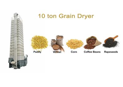 중국 전문 소규모 곡물 건조기 / 일괄 쌀 곡물 건조기 당 10 톤 판매용