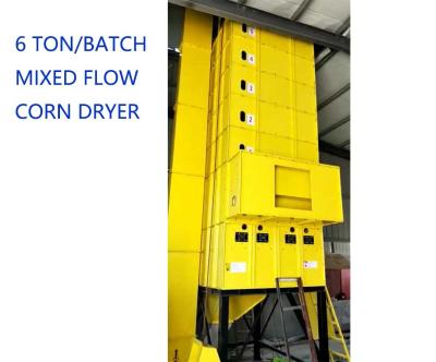 China 6 Ton Per Batch Mixed Flow-Type Kleine Graandroger Te koop