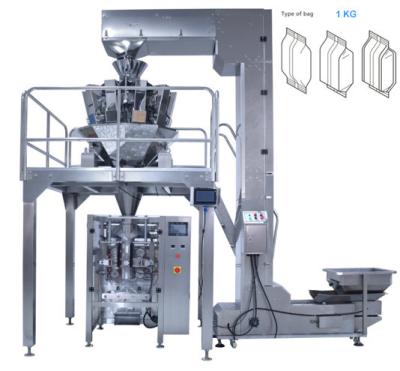 Cina macchina imballatrice del riso completamente automatico 1Kg/Bag con il pesatore delle Multi-teste in vendita