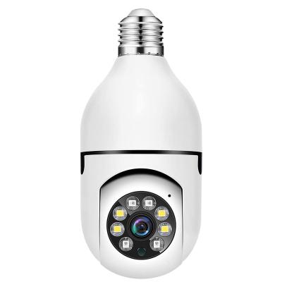 China AC 1080P Warm Bulb Mount Night Version Ceiling D4 Wireless Bulb Light 360 Degree Panoramic Mini Camera Home Security WiFi Camera Lamp for sale