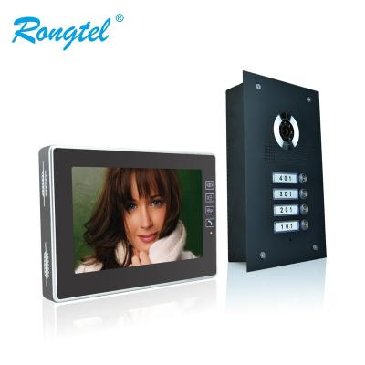 China Visual door opener intercom intercom intercomunicador camera portero de para apartamentos doorbell built-in video waterproof intercom video door opener machine for sale