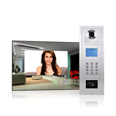 China VDP Siren Built-in CAT 5 Frame Memory Multi Building Video Door Phone Video Intercom for sale