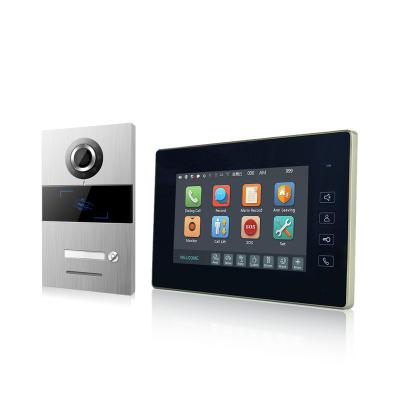 China Waterproof/TCP/IP Door Phone Door Bell Intercom Door Opener Household Video Video Intercom Villa Waterproof Multi Room Calls Entry Phone for sale