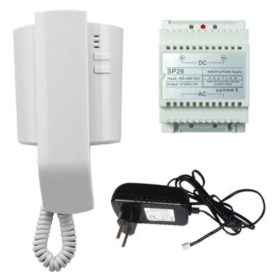 China Best Energy Handset Station Power Integrated Outdoor Door Siren Doorbell Audio Video Intercom for sale