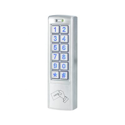 China Built-in password and siren card unlocking waterproof standalone door entry intercom rfid door lock access control system for sale