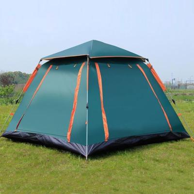 China Pop Tent New Product Extended Type Automatic Tents For 4 Person Camping Waterproof Stand for sale