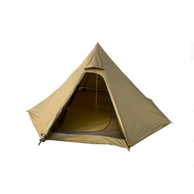 China Straight Tying Type Sun Protection Mosquito Repellent Indiana Pyramid Tent Outdoor Rise Camping From Factory Manufacturer for sale