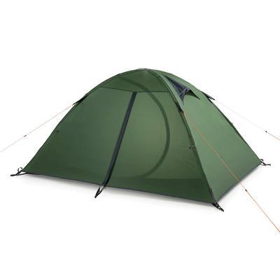 China Trigon / V-type ground nail maker outdoor camping waterproof 2 person tents for sale