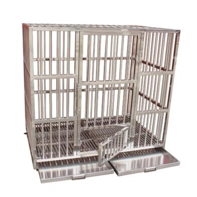 China Strong Stainless Steel Stainless Steel Dogs Cage Animal Cage Veterinary Cages for sale