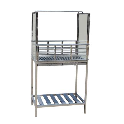 China Pet Infusion Equipment PJSY-03 Stainless Steel Pet Infusion Stand Glass Veterinary Table For Animal for sale