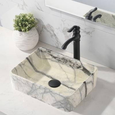 China Hot Sale Marble Sink Bathroom Sink Durable Ce Cupc Sinks Art Basin Countertops Sanitary Ware Bathroom Basin Wash Basins for sale