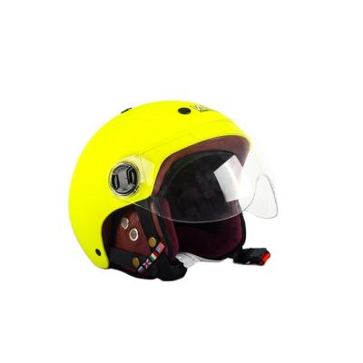 China ABS Motor Safe Wholesale Half Face Ladies Helmet China WHITE/BLACK M/L/XL MD-608 Motor Safe for sale