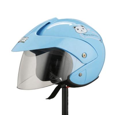 China Super Hot Sales Retro Vintage Adult Electric Scooter Motorcycle Half Face Helmet Motorbike Driver for sale