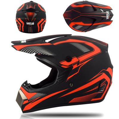 China Motorbike Casco Motorbike Helmet ABS Full Face Racing Safety Helmet Approved Standard Safety Helmet for sale