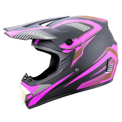 China Wholesale Price Stylish Fancy Material Motorcycle Safe Motors Black Offroad Helmets PP for sale