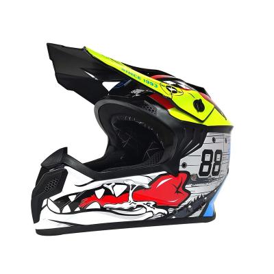 China Safety EEC protection and DOT off road helmet kids helmet kids motorcycle crossover helmet for sale