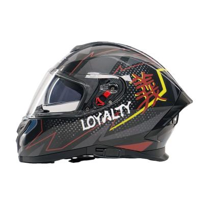 China Safe Motor DOT Certificated Full Face Helmet Brand New Fashion Motorcycle Helmet for sale