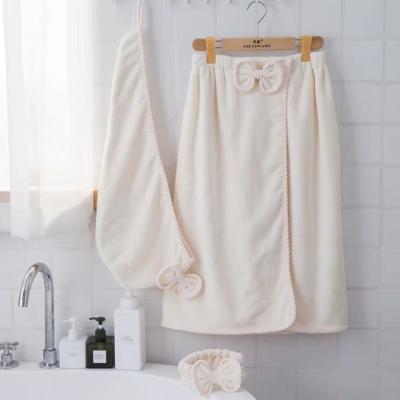 China China wholesale best quality soft QUICK DRY beautiful bath towel bath coral skirt for sale