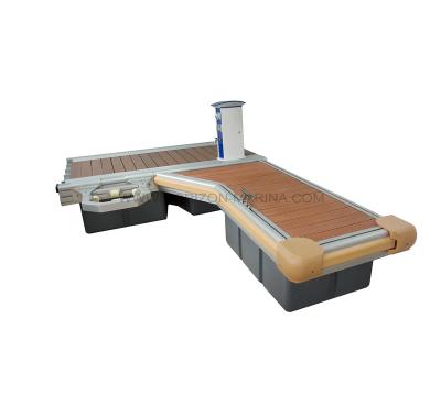 中国 Hpde Floating Box Pontoon with EPS Foam Inside for aluminum pontoon 販売のため