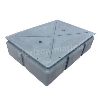 China HDPE Floating Dock EPS Foam Inside LLDPE Plastic Cubes Floating Pontoon Float zu verkaufen