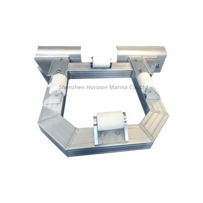 中国 Aluminum Alloy 6061 Floating Pontoon Marina Pile Guide for Jetty dock pontoon 販売のため