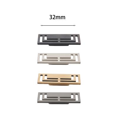 China Wholesale custom made contemporary style simple comfortable handle furniture cabinet zinc alloy door handle for sale