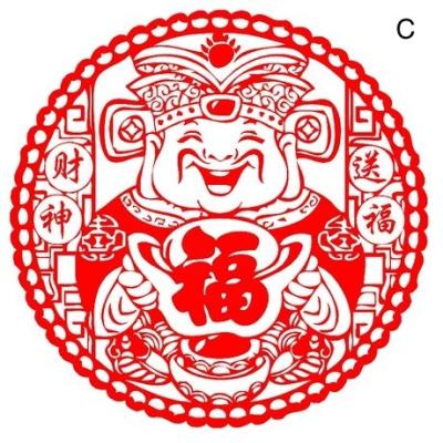 China China Chinese New Year Paper-cut for Window Decoration for sale