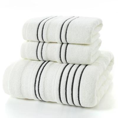 China QUICK DRY Wholesale 100 Cotton Bath Towel Soft Face Towel Set for sale