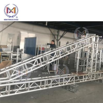 China Aluminum alloy 6082-T6/6061-T6 on sale for aluminum ceiling truss sleeve block, step roof truss for sale