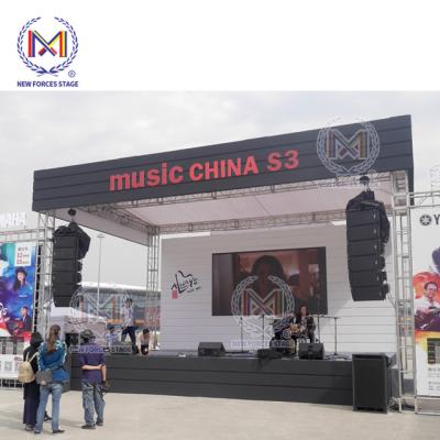 China High Quality Aluminum Alloy 6082-T6/6061-T6 Aluminum Truss Concreting Truss Banner Display Aluminum Truss Screed for sale