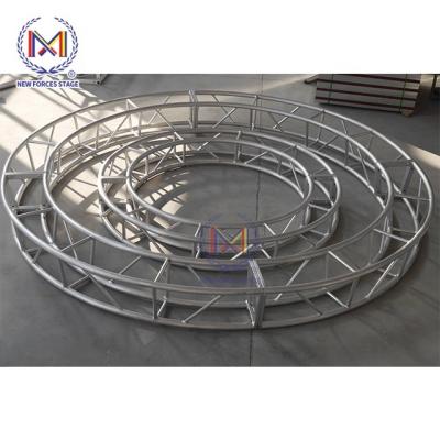 China Aluminum Alloy 6061-T6/6082-T6 Alu Truss Show Booth Design Truss Aluminum Speaker Ring Truss for sale