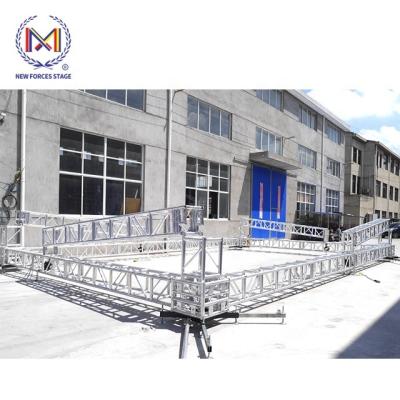 China High Quality Alloy 6061-T6/6082-T6 Truss Iluminacin Truss Pressure Plate Aluminum Truss for sale