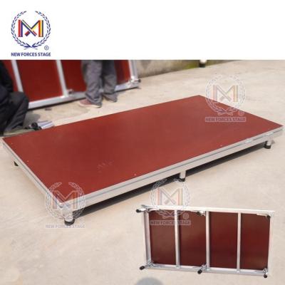 China 6061-T6/6082-T6 Portable Alloy 6061-T6/6082-T6 Truss Stage Exhibit Decoration Stage Truss Stage Platform Aluminum Aluminiomu for sale