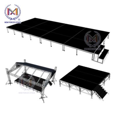 China Stable Easy Install Aluminum Indoor Movable Portable Event Stage , Catwalk Stage for sale