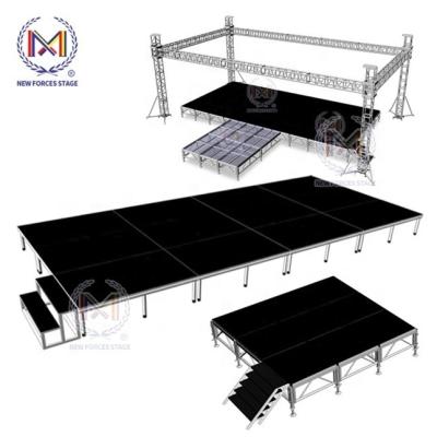 China In 2019 Aluminum Alloy Aluminum Alloy Event Stage DJ Boot System Stage Flooring Stadium Aluminum$ for sale