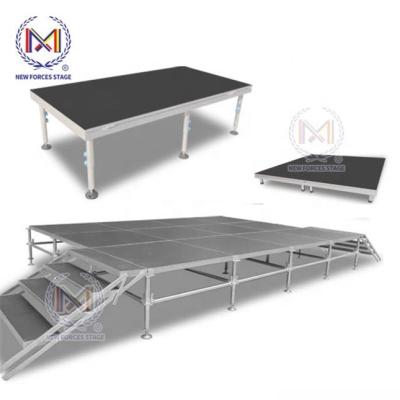 China School Speaker Stage Steel Riser Customized Design Stage Rigging $ Stage Acciaio for sale