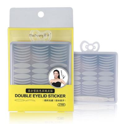 China Wholesale Lace Transparent Double Eyelid Sticker Naturally Waterproof Patch Double Eyelid Tape With Y-fork Cosmetic Tool Z551 for sale