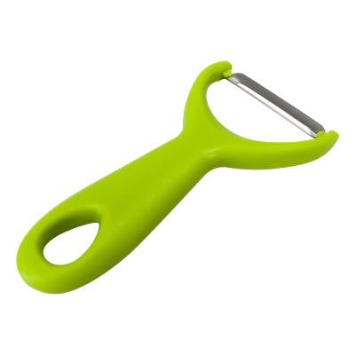 China Sustainable high quality special fruit and vegetable tools kitchen tools pp handle stainless steel orange peeler for sale