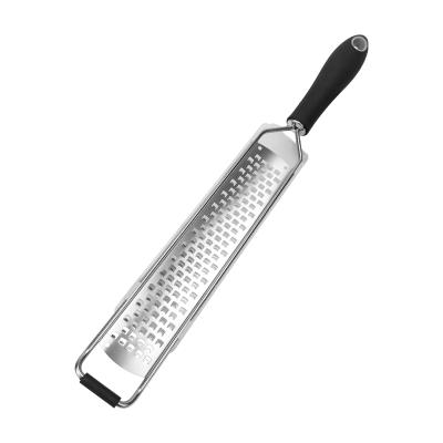 China Viable citrus Zester and cheese grater cheese lemon, ginger, garlic, nutmeg, chocolate, vegetable, fruit grater for sale