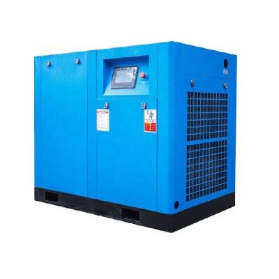 China Factory price 22kw 30kw 37kw 45kw lubricated portable air screw compressor for garment shops for sale