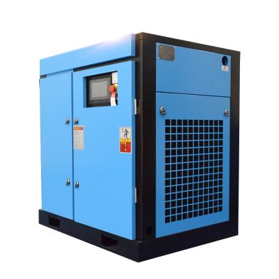 China Factory Lubricated AC Power 5.5kw-250kw Direct Rotary Single Screw Air Compressor for sale