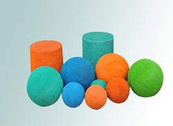 China Concrete Pump Accessories 6 Inch Rubber Balls High Efficiency Eco-Friendly for sale